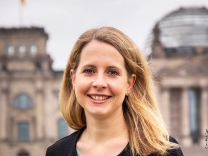 Verena Hubertz, SPD-Politikerin